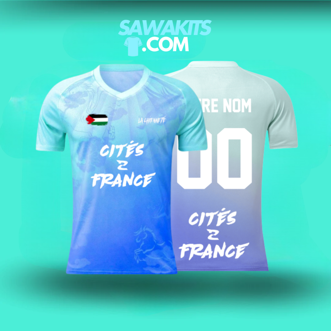 Maillot à Thème - "Cités 2 France - 2"