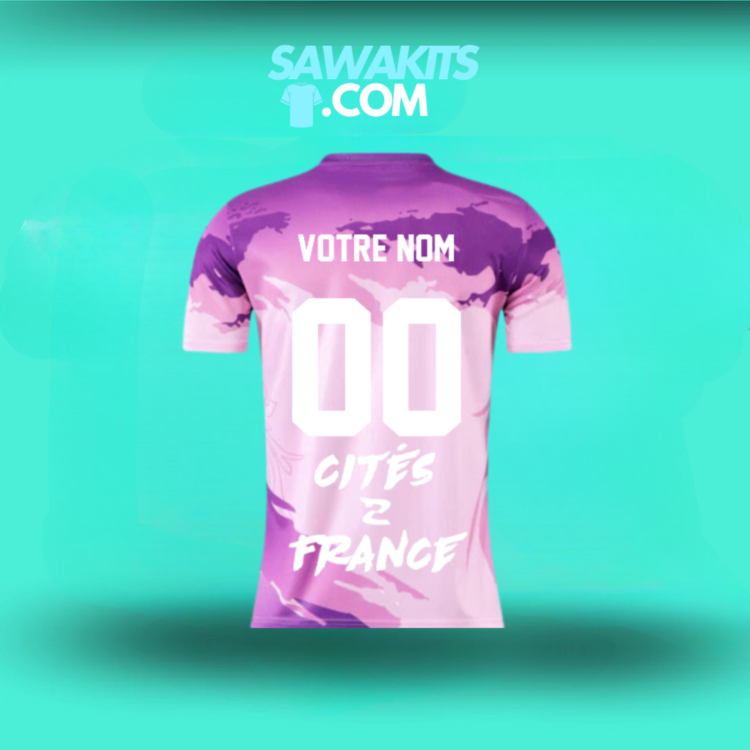 Maillot à Thème - "Cités 2 France - 4"
