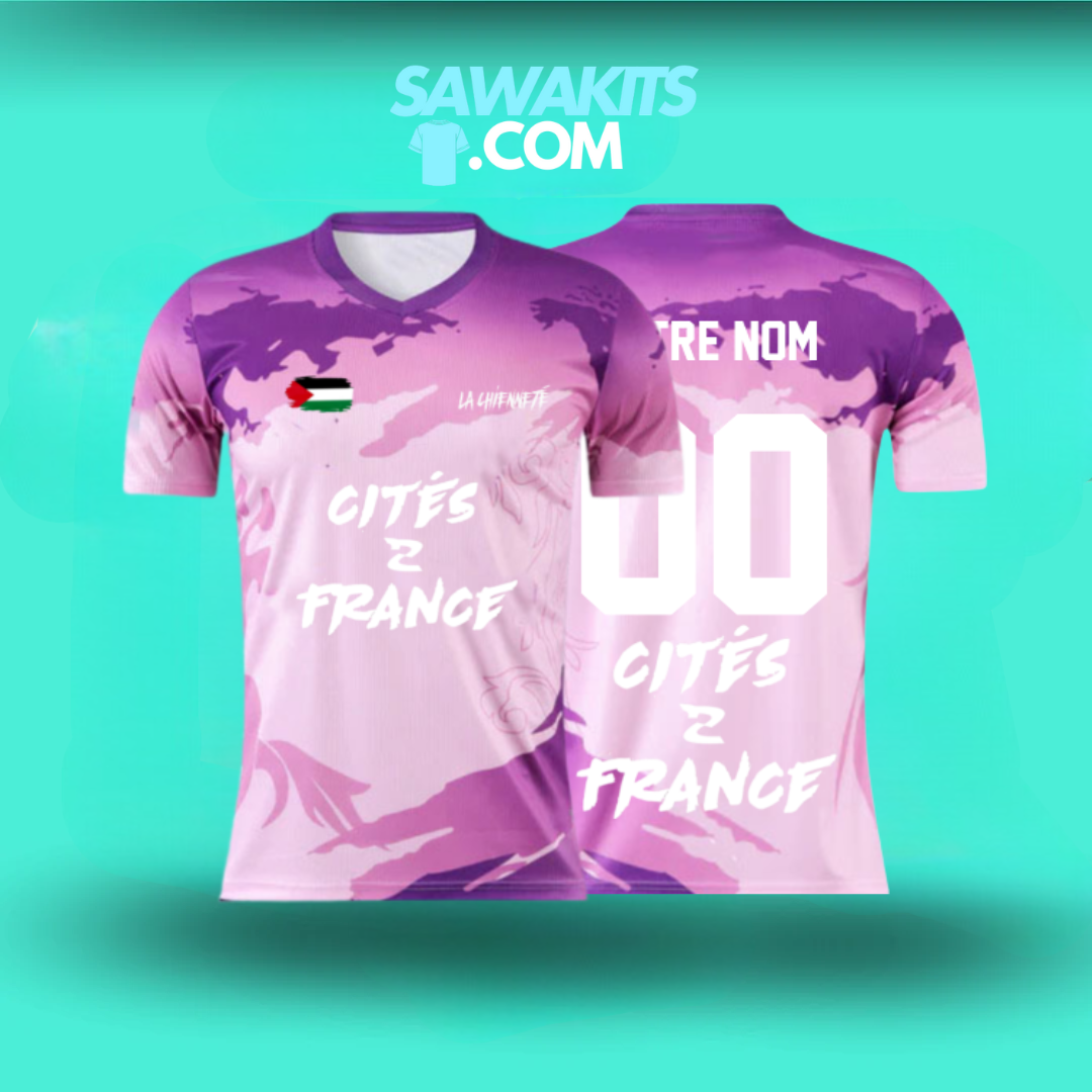 Maillot à Thème - "Cités 2 France - 4"
